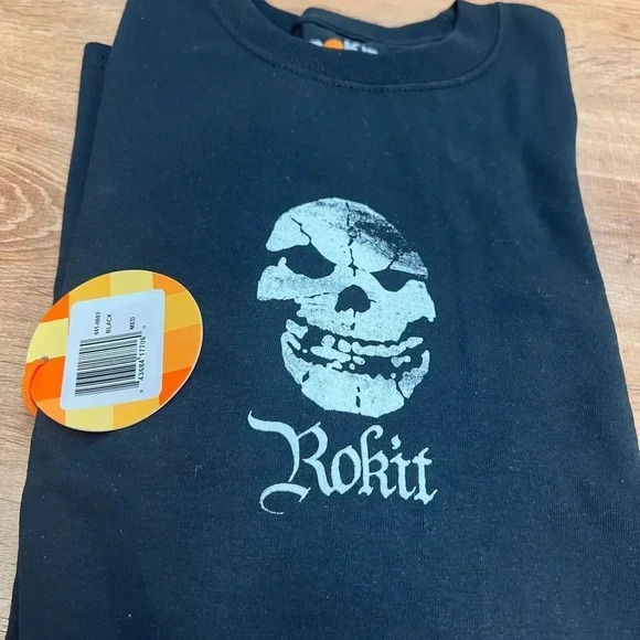 Rokit Long Tee Black Medium - Picture 6 of 10